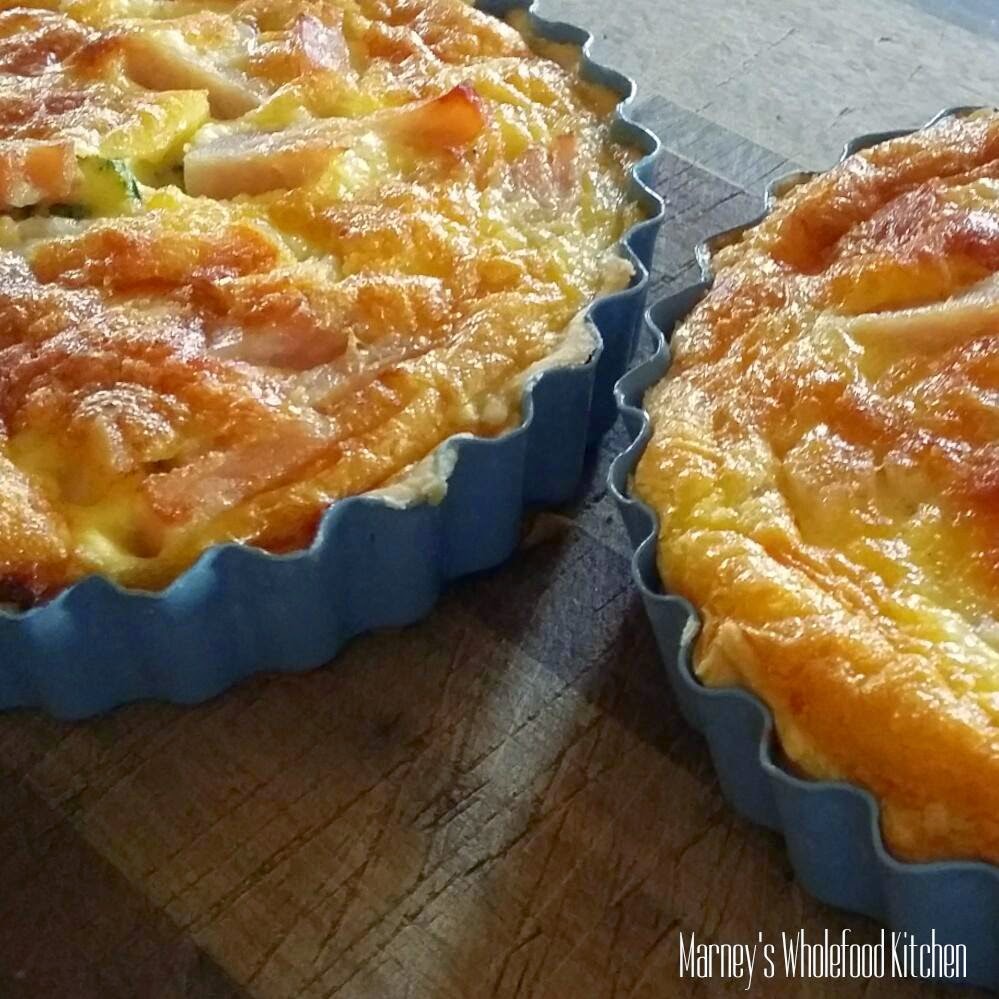 Marney's Wholefood Kitchen Failsafe Quiche and farewell Robin Williams