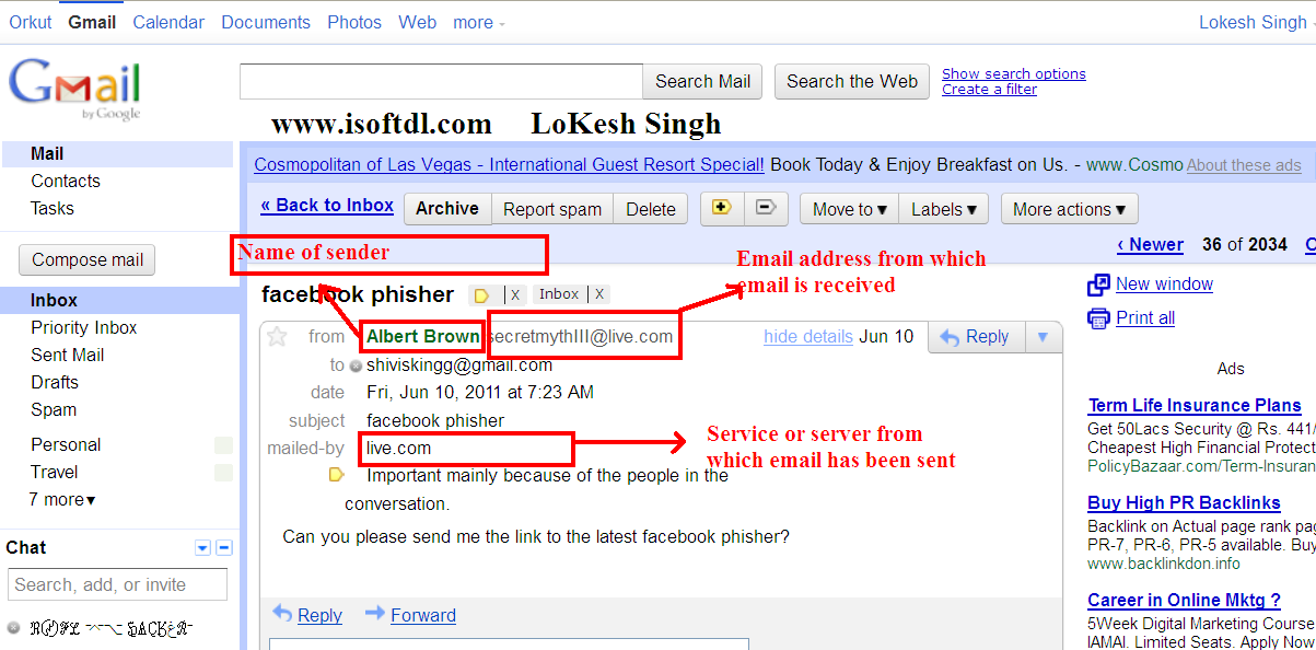 naijadeface How to trace an Email Sender in Gmail
