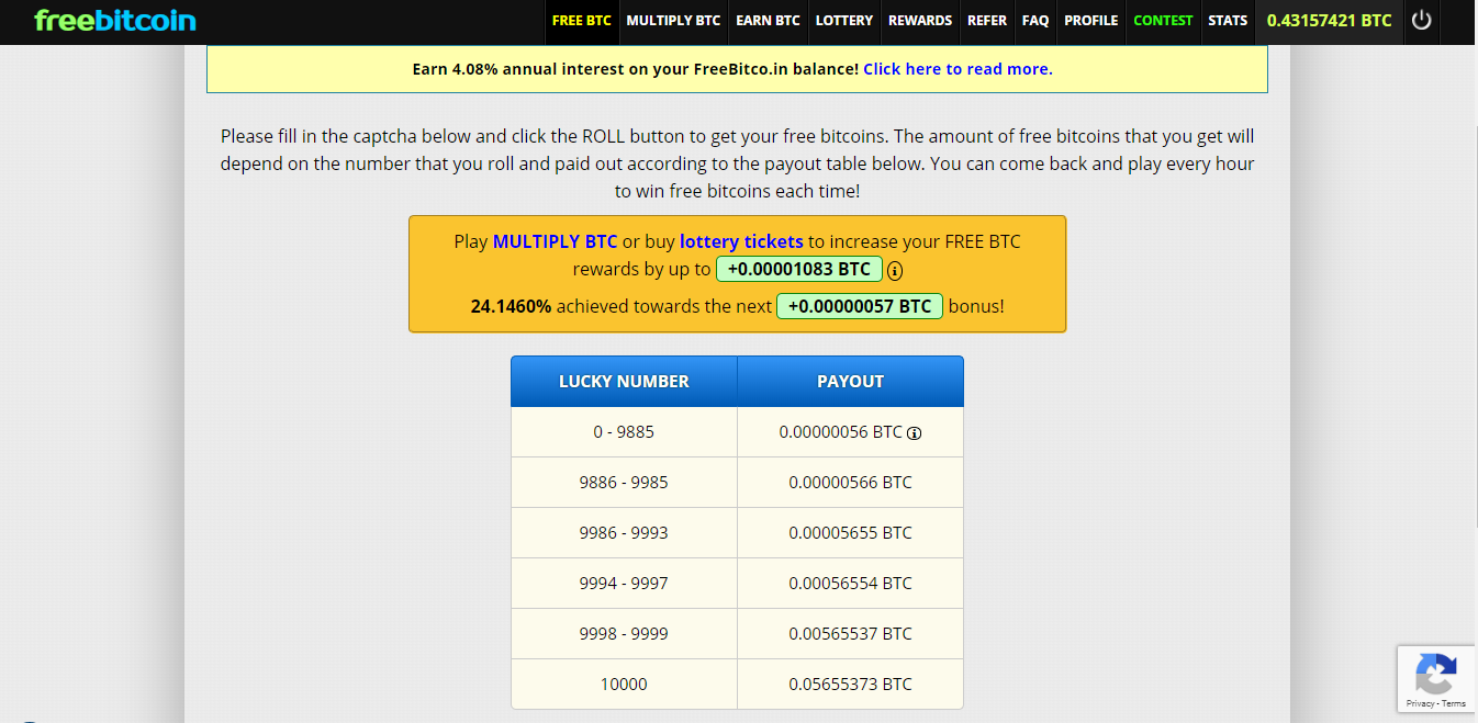 Freebitco.in Freebitco.in