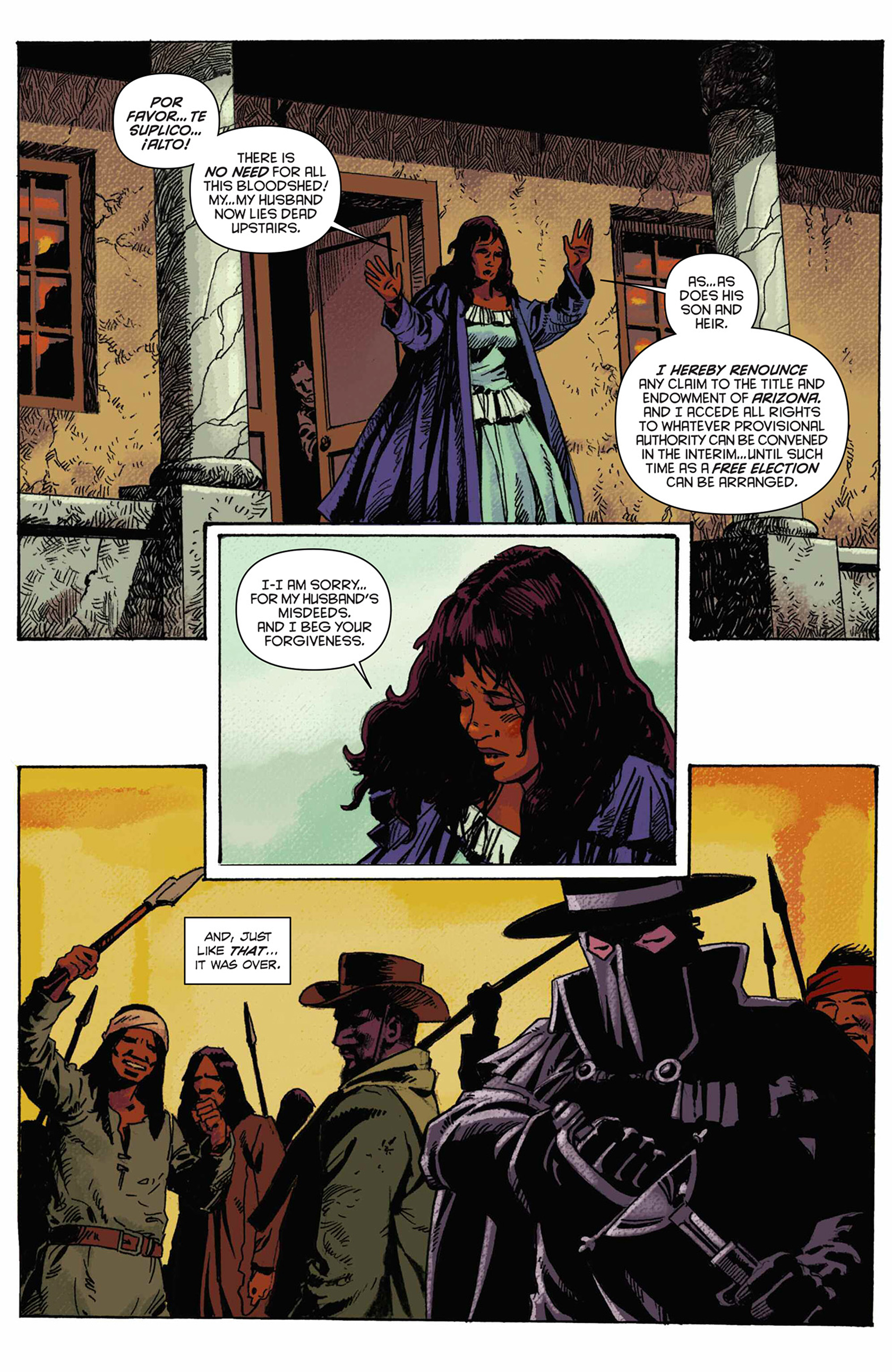 Read online Django/Zorro comic -  Issue #7 - 31