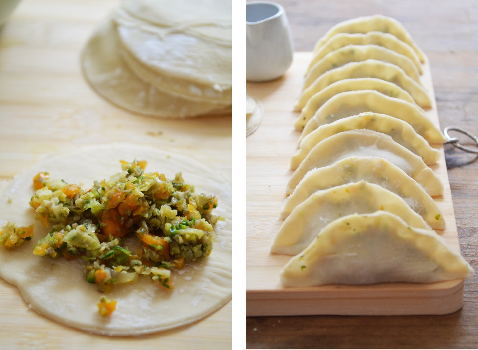 Miso Coco Steamed Vegetable Dumplings