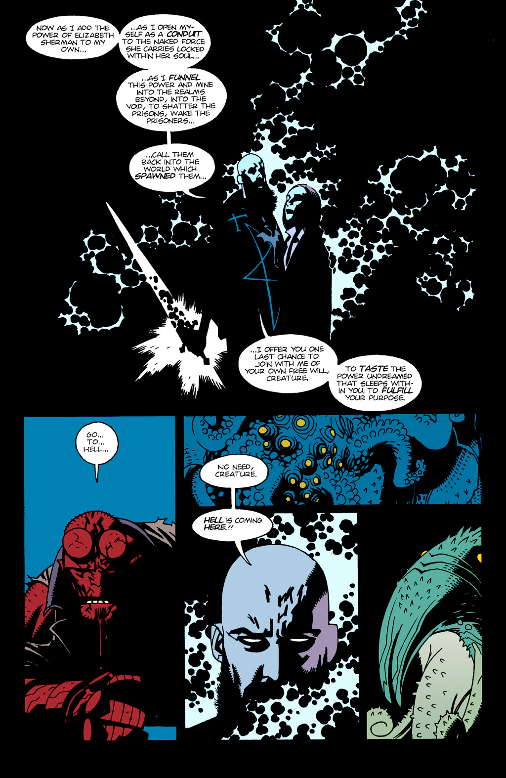 Read online Hellboy: Seed of Destruction comic -  Issue #3 - 25