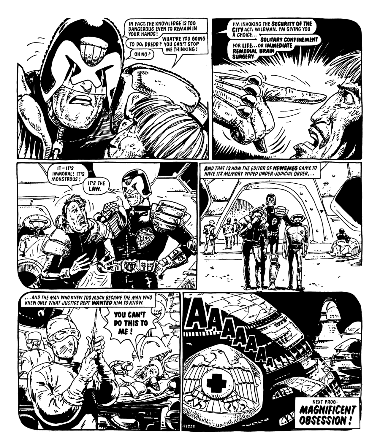 Read online Judge Dredd: The Complete Case Files comic -  Issue # TPB 9 (Part 1) - 216
