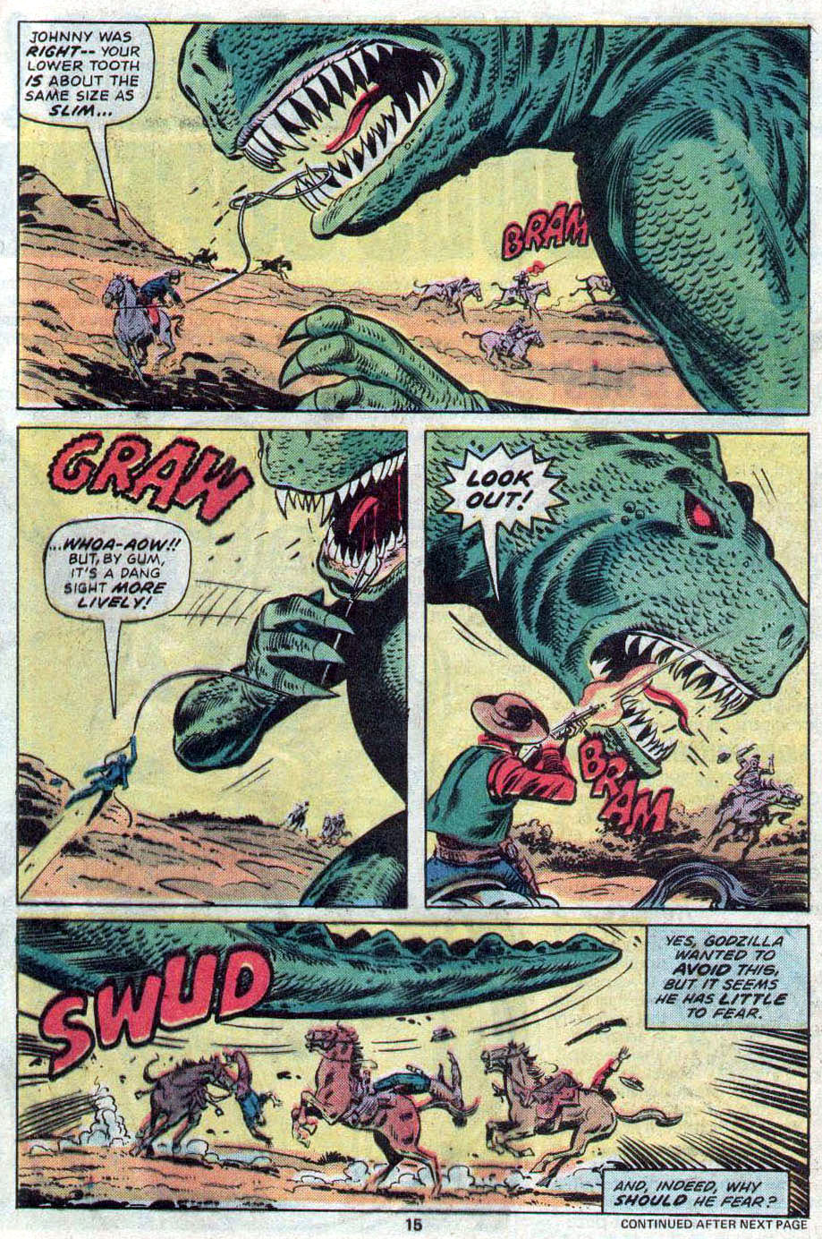 Read online Godzilla (1977) comic -  Issue #16 - 11