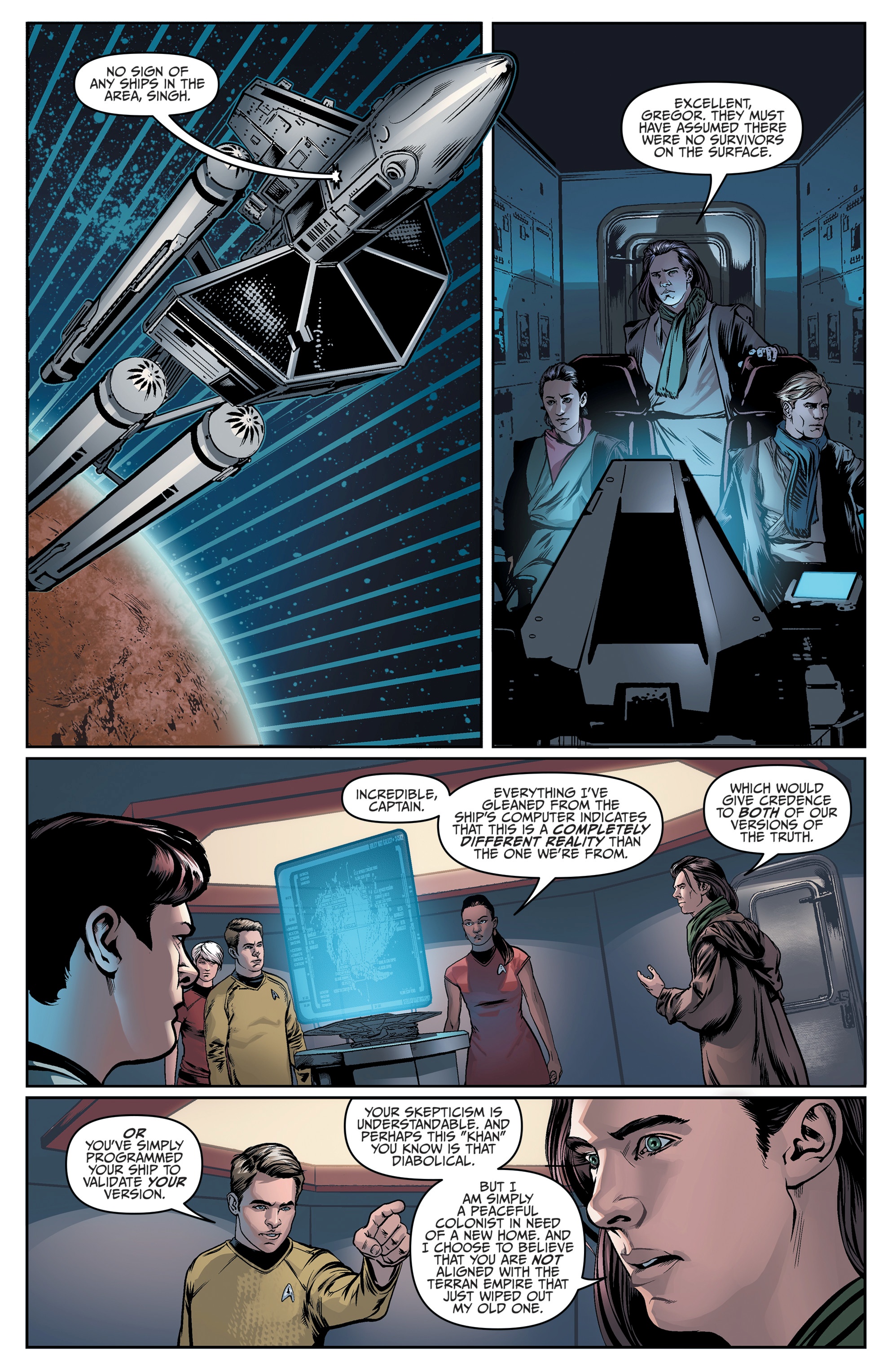 Read online Star Trek (2011) comic -  Issue #51 - 11