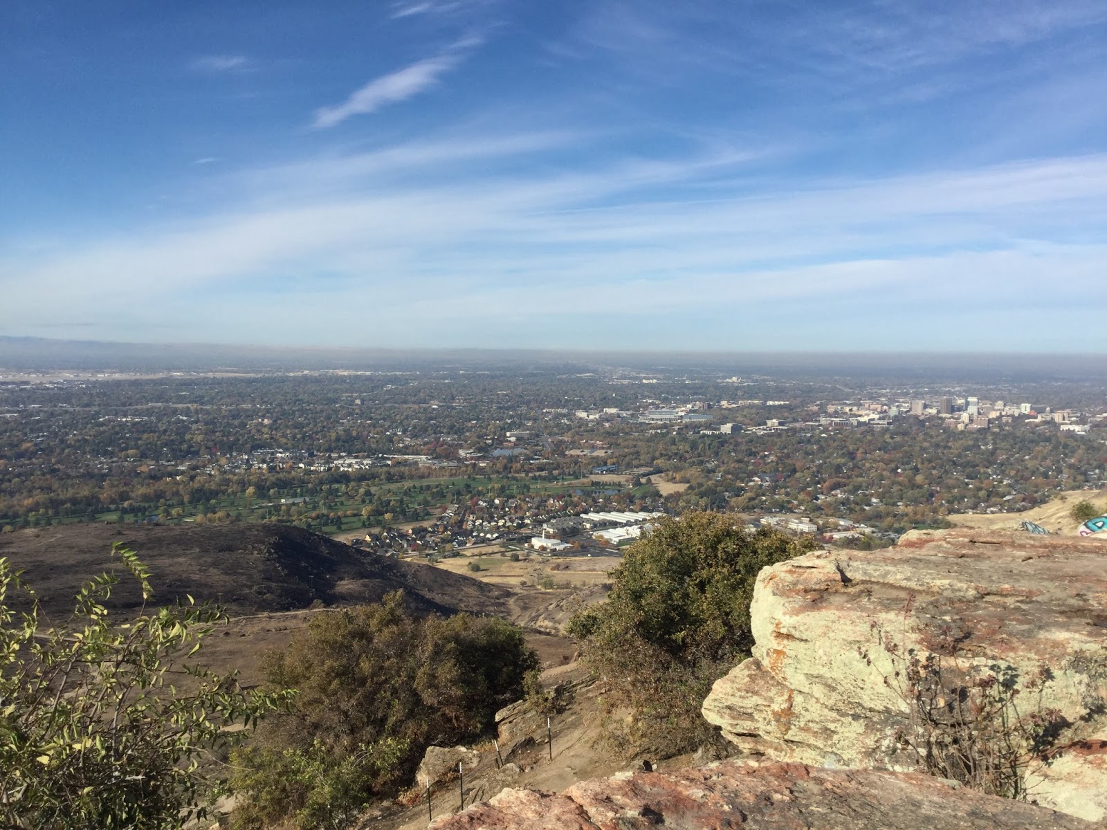 Happy Clean Living Hike to Table Rock, Boise Idaho