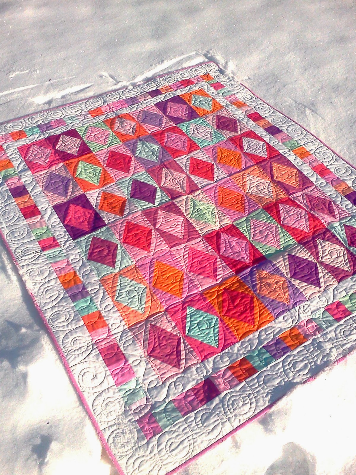 Crazy Old Ladies Quilts: Pretty in Purple