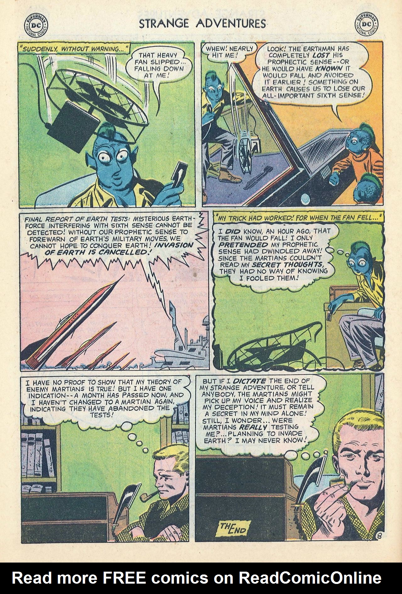 Read online Strange Adventures (1950) comic -  Issue #90 - 10