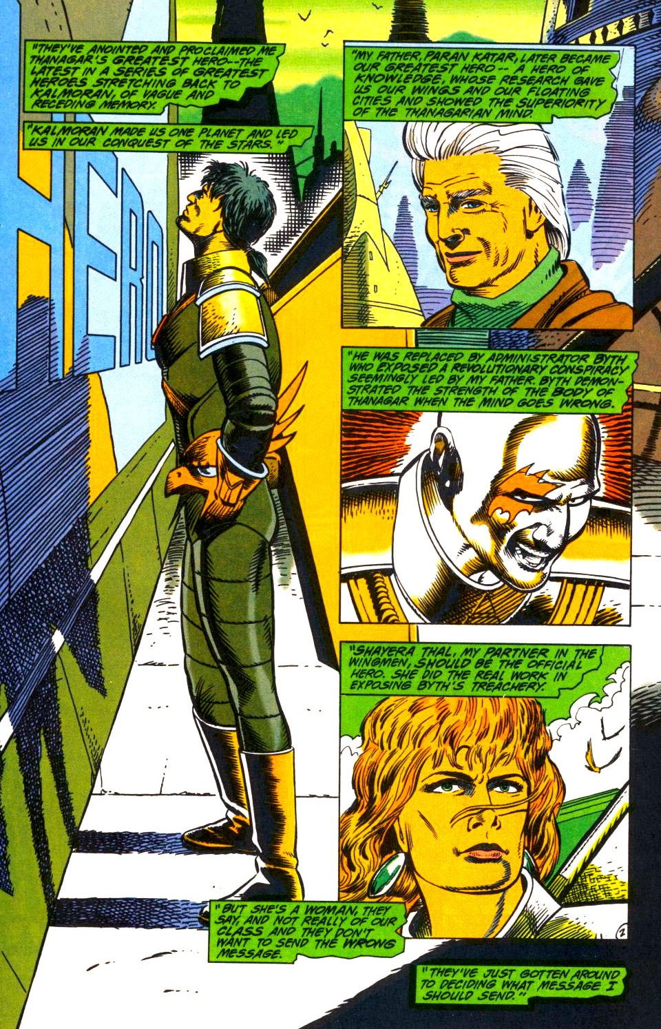 Read online Hawkworld (1990) comic -  Issue #1 - 3