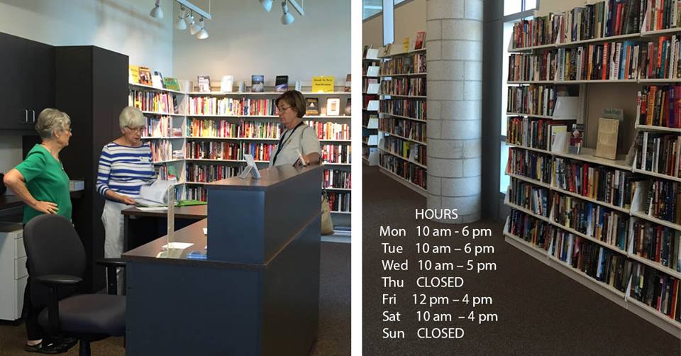 CynthiaParkhill Friends of the Medford Library book shop reopens