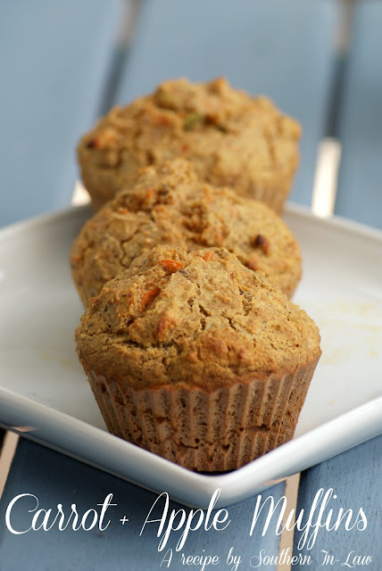 Low Fat Carrot and Apple Muffin Recipe