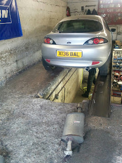 Ford Puma complete replacement exhaust cost