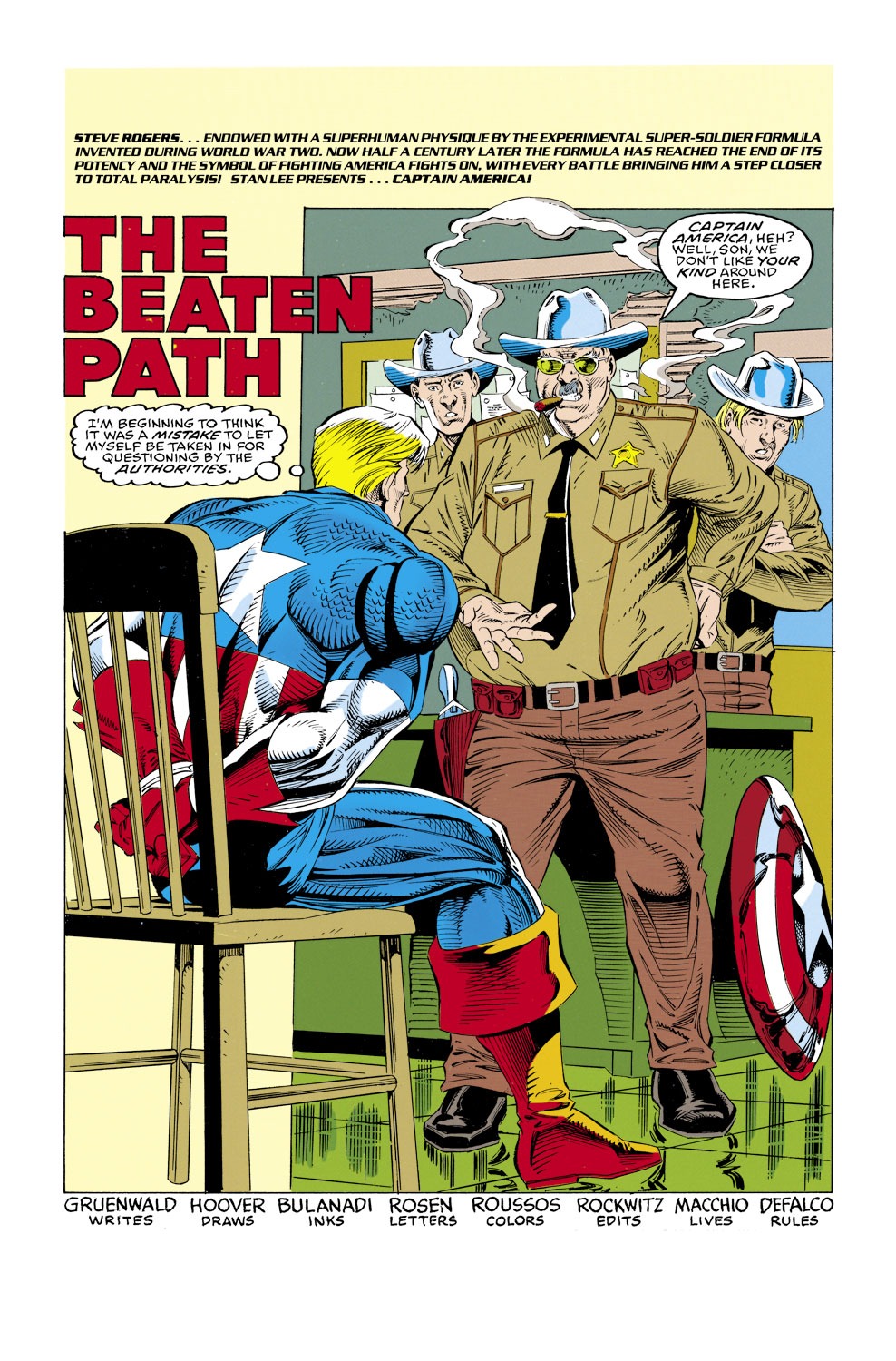 Read online Captain America (1968) comic -  Issue #429 - 2