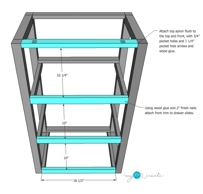 How to Build a Crate Dresser My Love 2 Create