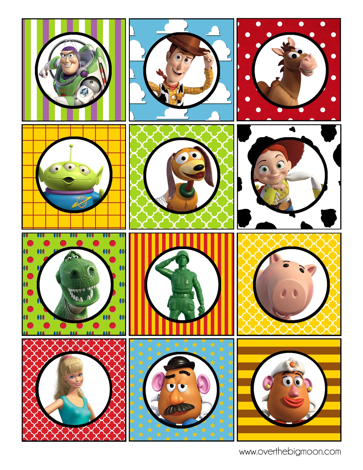 Tips And Toast Toy Story Printables