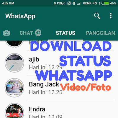 Download Status Story Video dan Foto Whatsapp