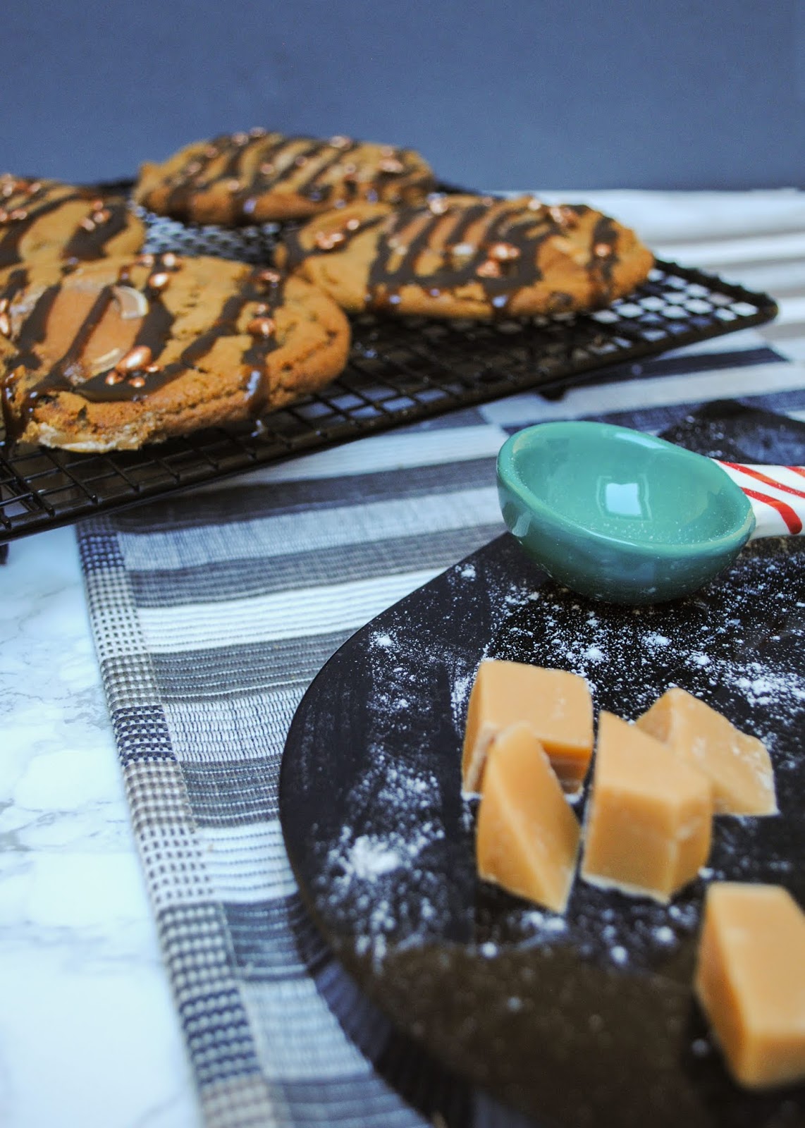 Sharkett Sisters STICKY TOFFEE COOKIES