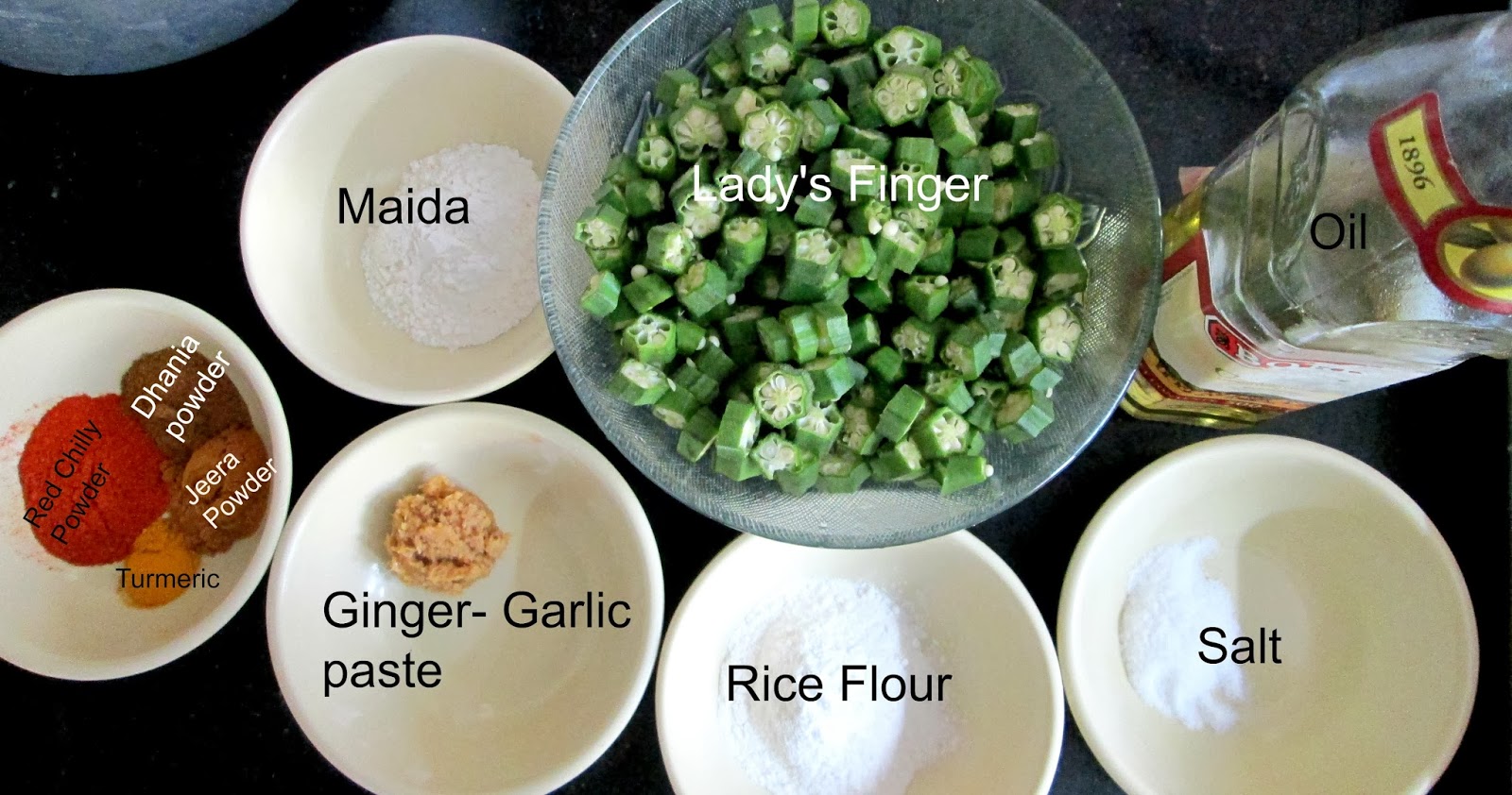 Blessy's Kitchen Deep Fried Ladies Finger/ Deep Fried Okra