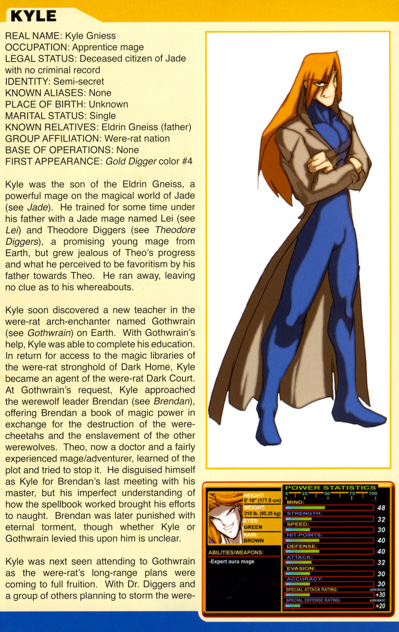 Read online Gold Digger Sourcebook: The Official Handbook of the GD Universe comic -  Issue #8 - 3