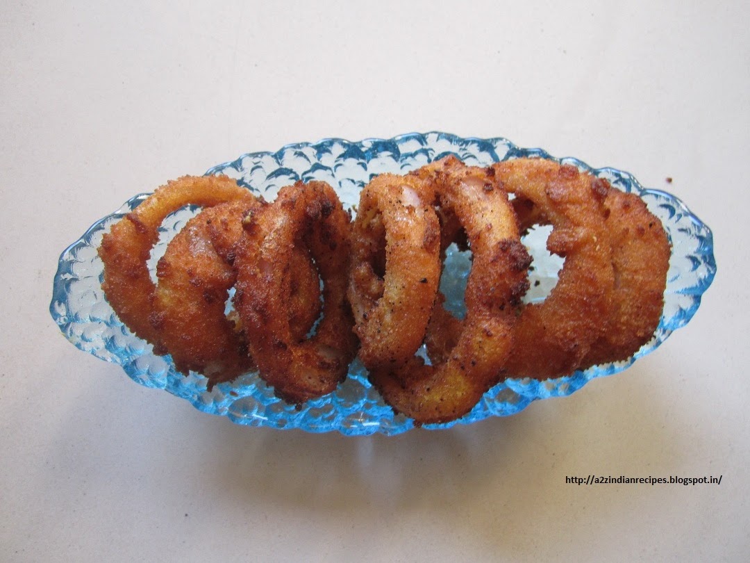 a2zindianrecipes Onion Rings