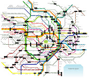 Map of Tokyo subway. Posted by Dwika Sudrajat at 5:11 PM (tokyo subway map)