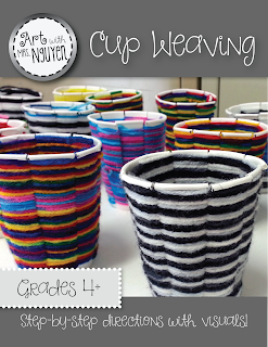 Cup Weaving 2.0 (4th) - Art with Mrs. Nguyen