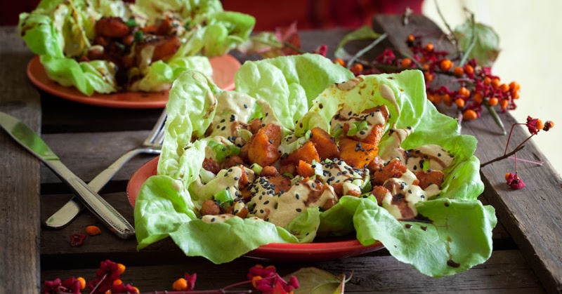 SoLaWi-Blog entrup119: Salat mit gebratenem Kürbis und Kichererbsen ...