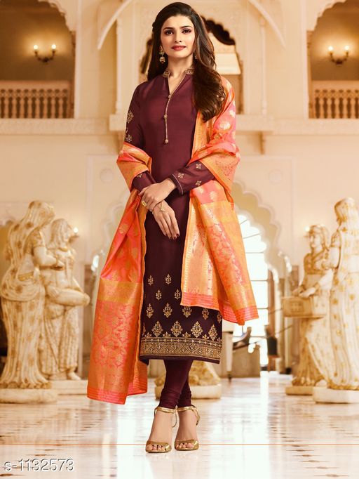 Deeba Classy Satin Silk Suits And Dress Materials Vol 2