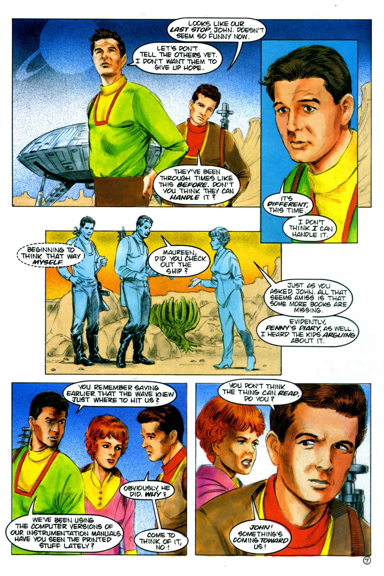 Read online Lost in Space (1991) comic -  Issue #8 - 9