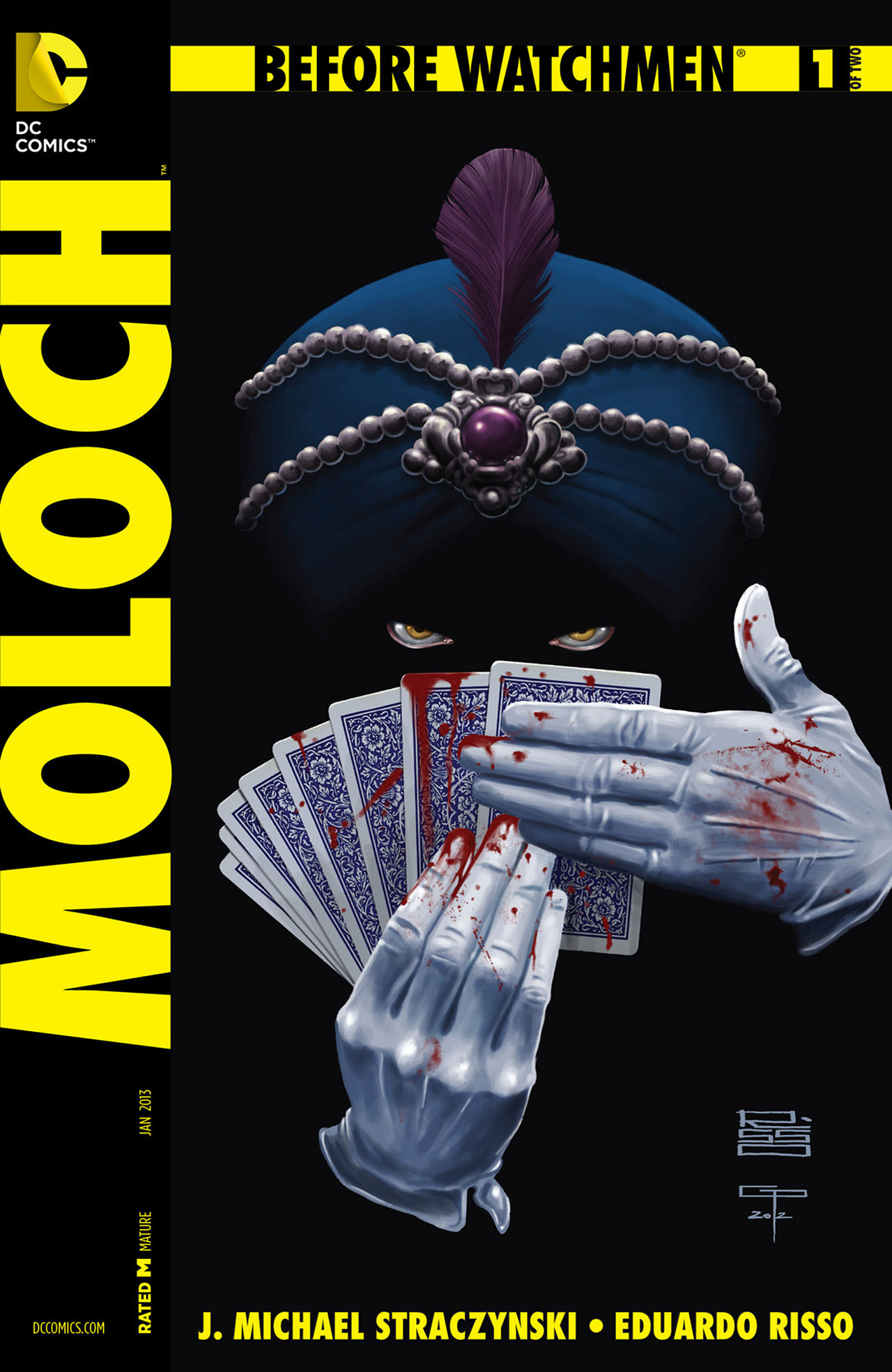 Read online Before Watchmen: Moloch comic -  Issue #1 - 1