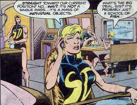 Fashion nightmares from beneath the waves