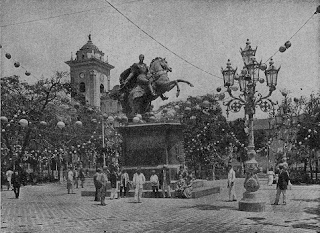 Resultado de imagen para fotos antiguas plaza bolivar de caracas