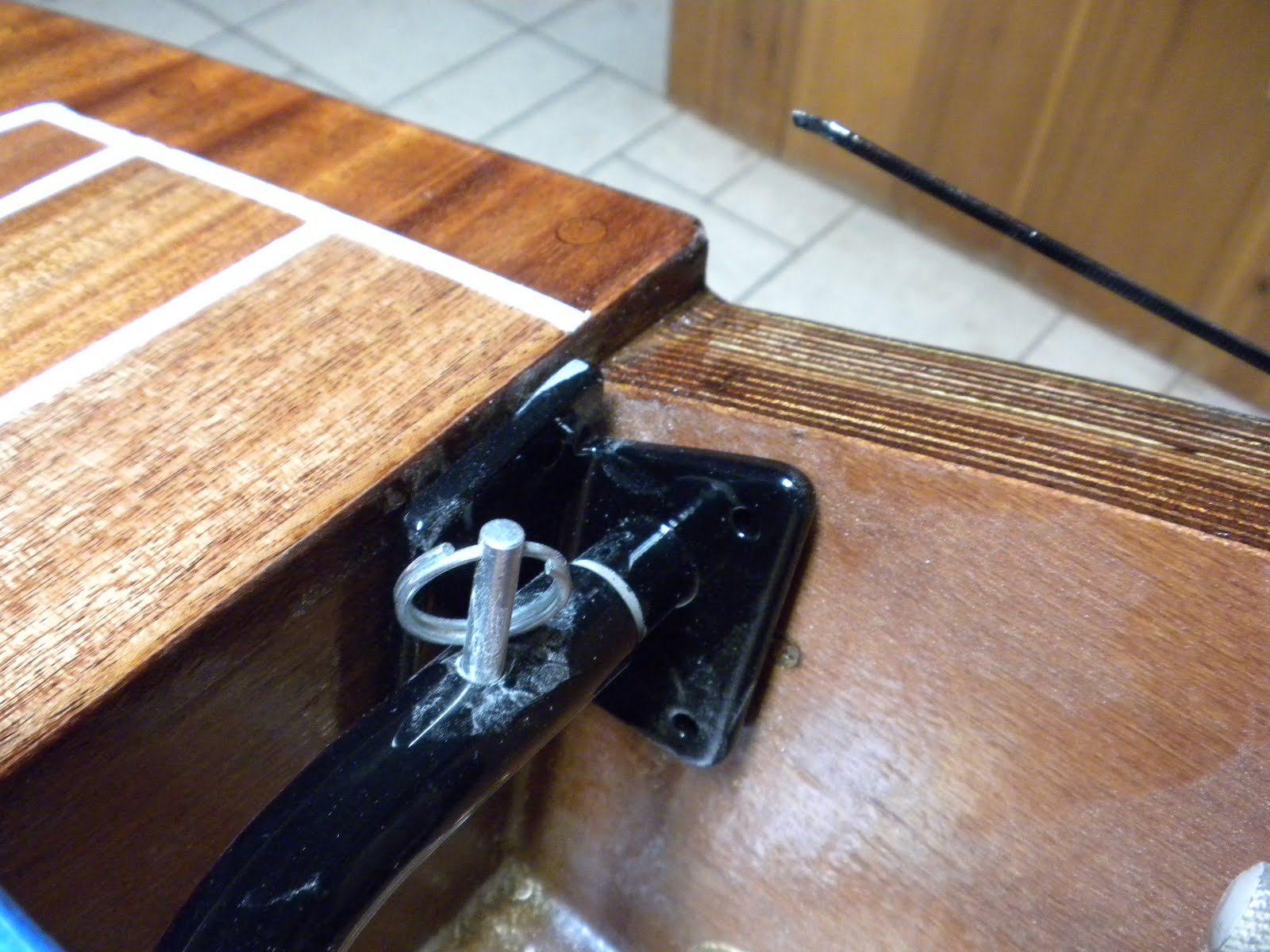 Ted's Wood Boat Steering Mount