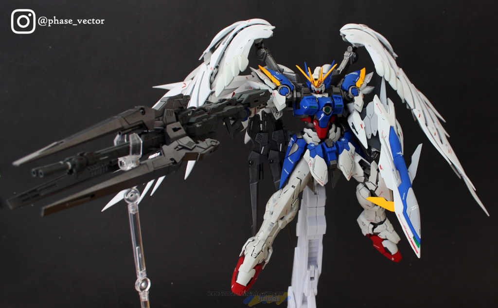 Custom Build Hirm 1 100 Wing Gundam Zero Ew Drei Zwerg Buster Gundam Kits Collection News And Reviews