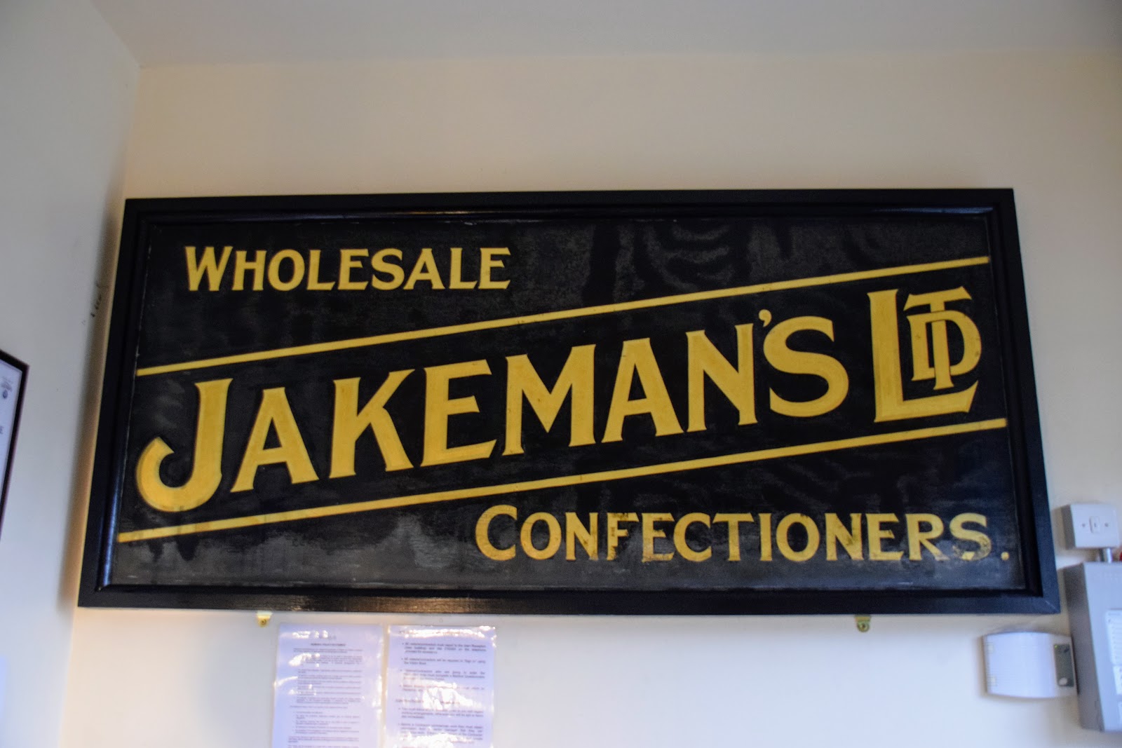 , Snapshots of the Jakemans Factory Tour
