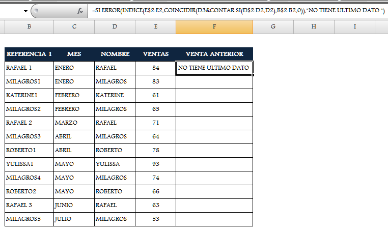 Repetir Un Valor N Veces Excel