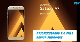 A7 A720F  7.0 Repair Firmware, A720FXXU3BRB9 7.0 5File Repair Firmware
