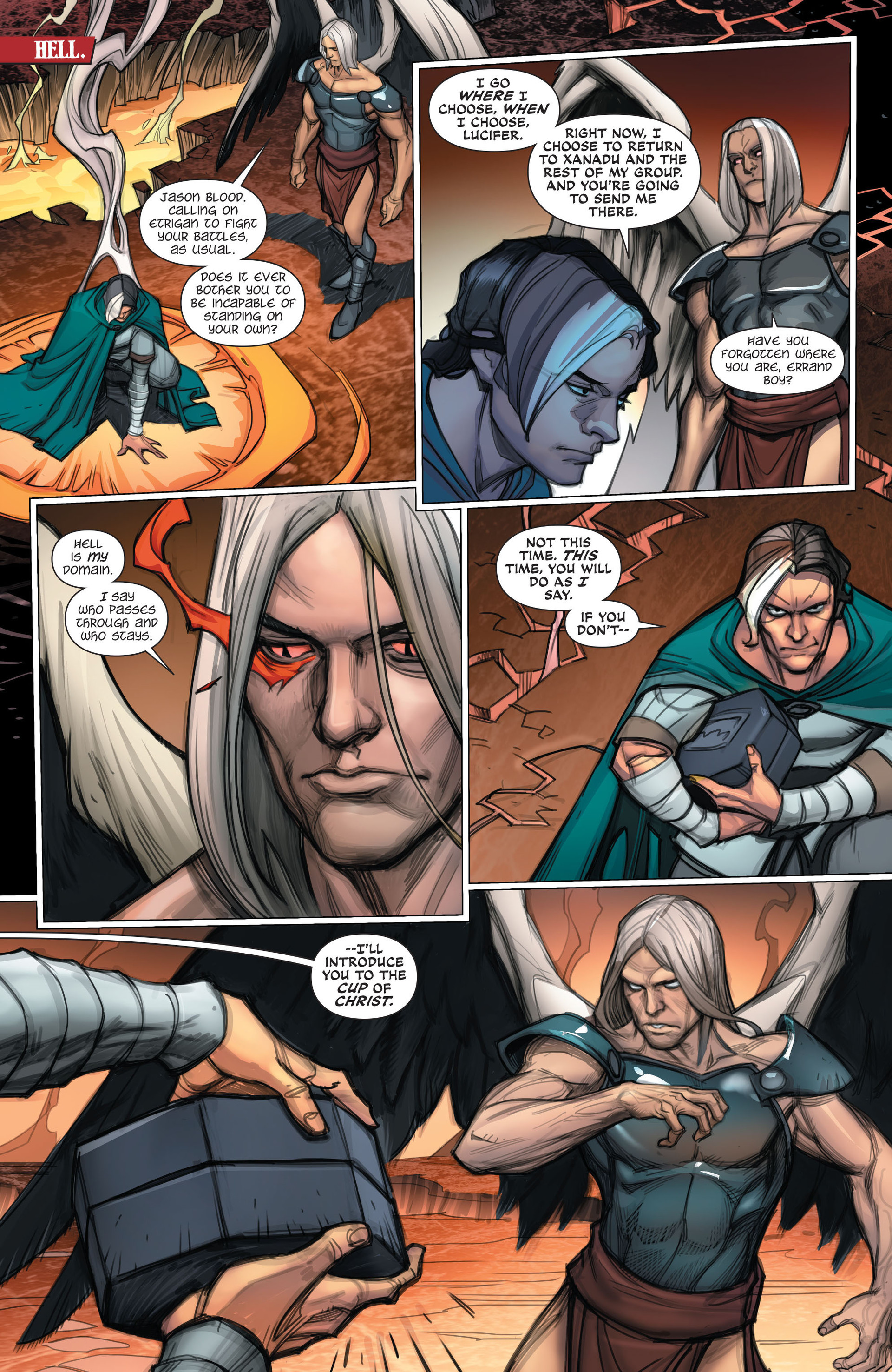 Demon Knights issue 21 - Page 16