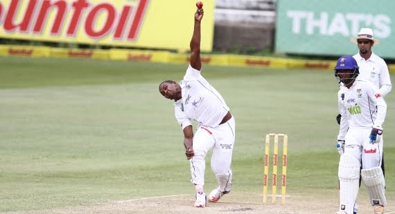 Mthokosizi Shezi (Credit: Anesh Debiky) Mthokosizi Shezi (Credit: Anesh Debiky) - Hollywoodbets Dolphins - Sunfoil Series - Bowling