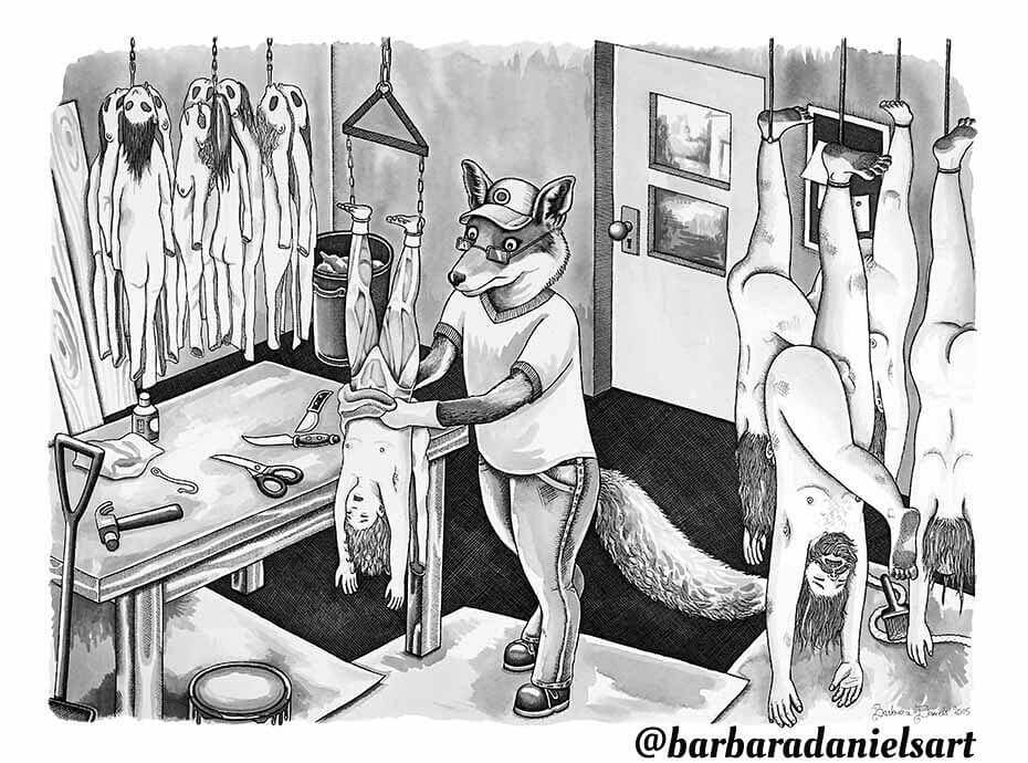 The Role Of Humans And Animals Is Reversed in These Parallel World Illustrations. The Outcome Is Terrifying! The Role Of Humans And Animals Is Reversed in These Parallel World Illustrations. The Outcome Is Terrifying!