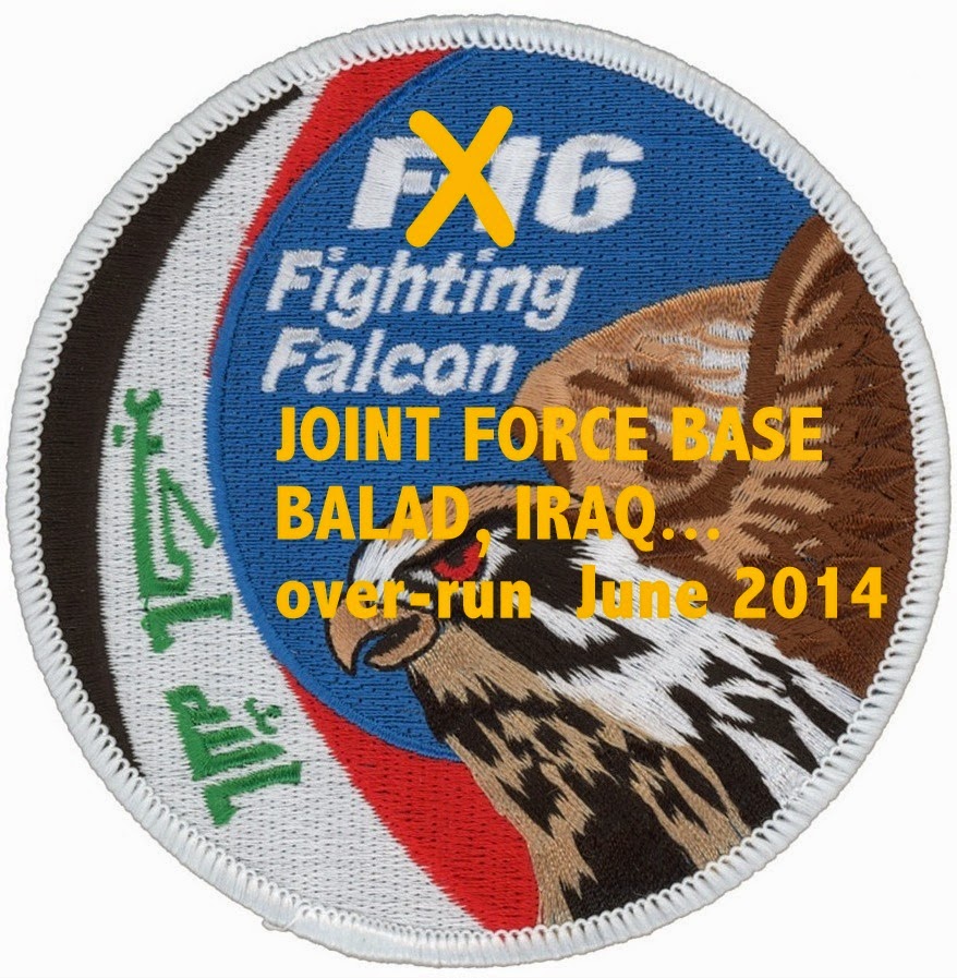 Iraqi Airforce -  F-16 Fighting Falcon shoulder patch