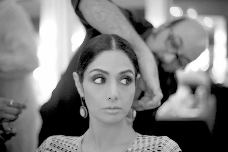 Sridevi: with Mickey Contractor