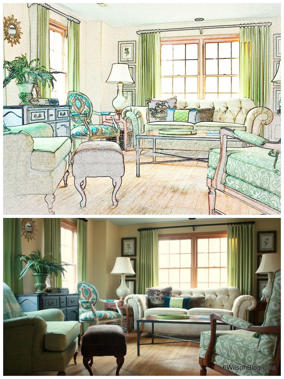 Carol Beck Interiors: My DIY Living Room