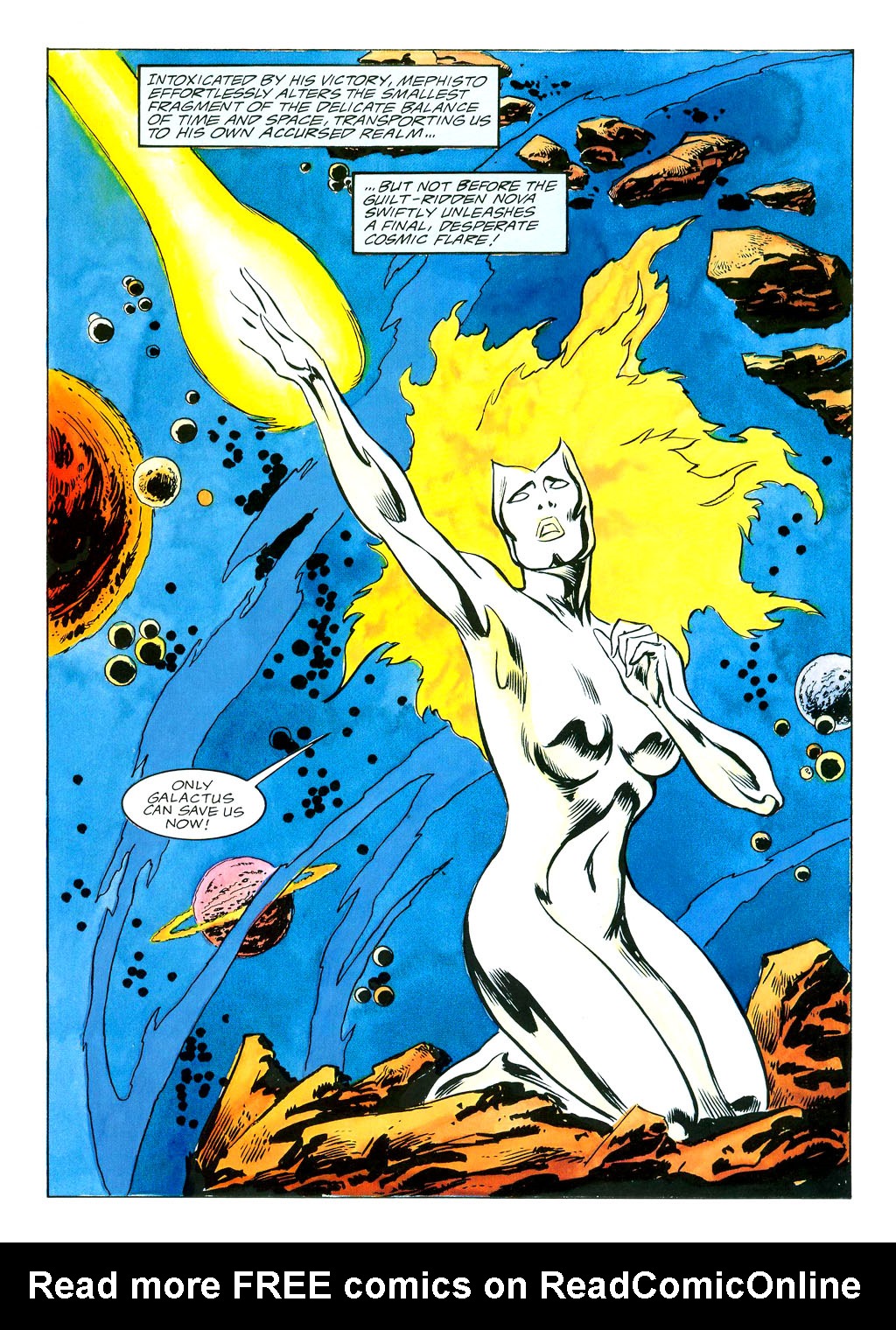 Read online Marvel Graphic Novel comic -  Issue #38 - Silver Surfer - Judgment Day - 50