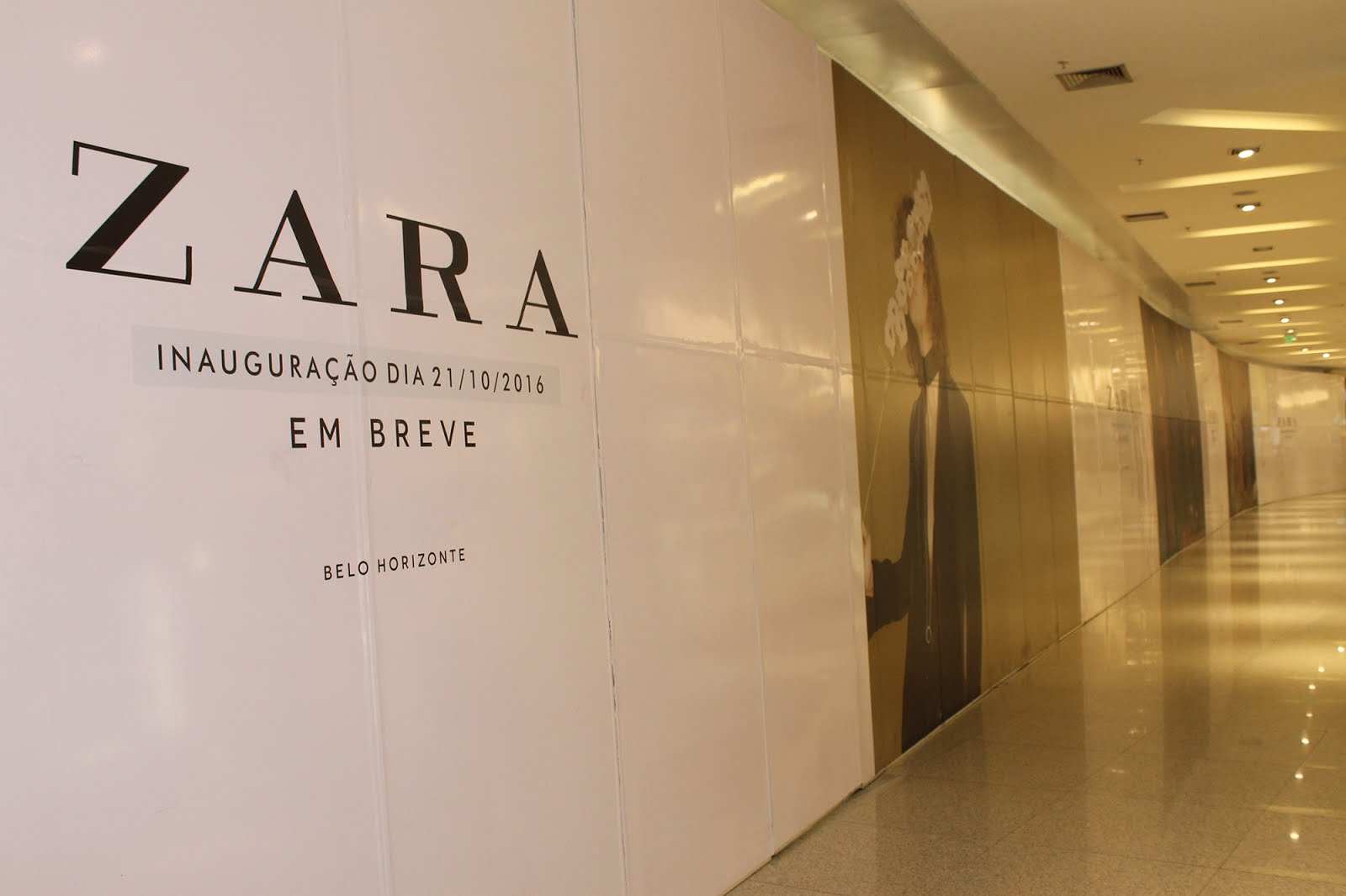 Zara do Boulevard Shopping BH será inaugurada nesta sextafeira, 21/10