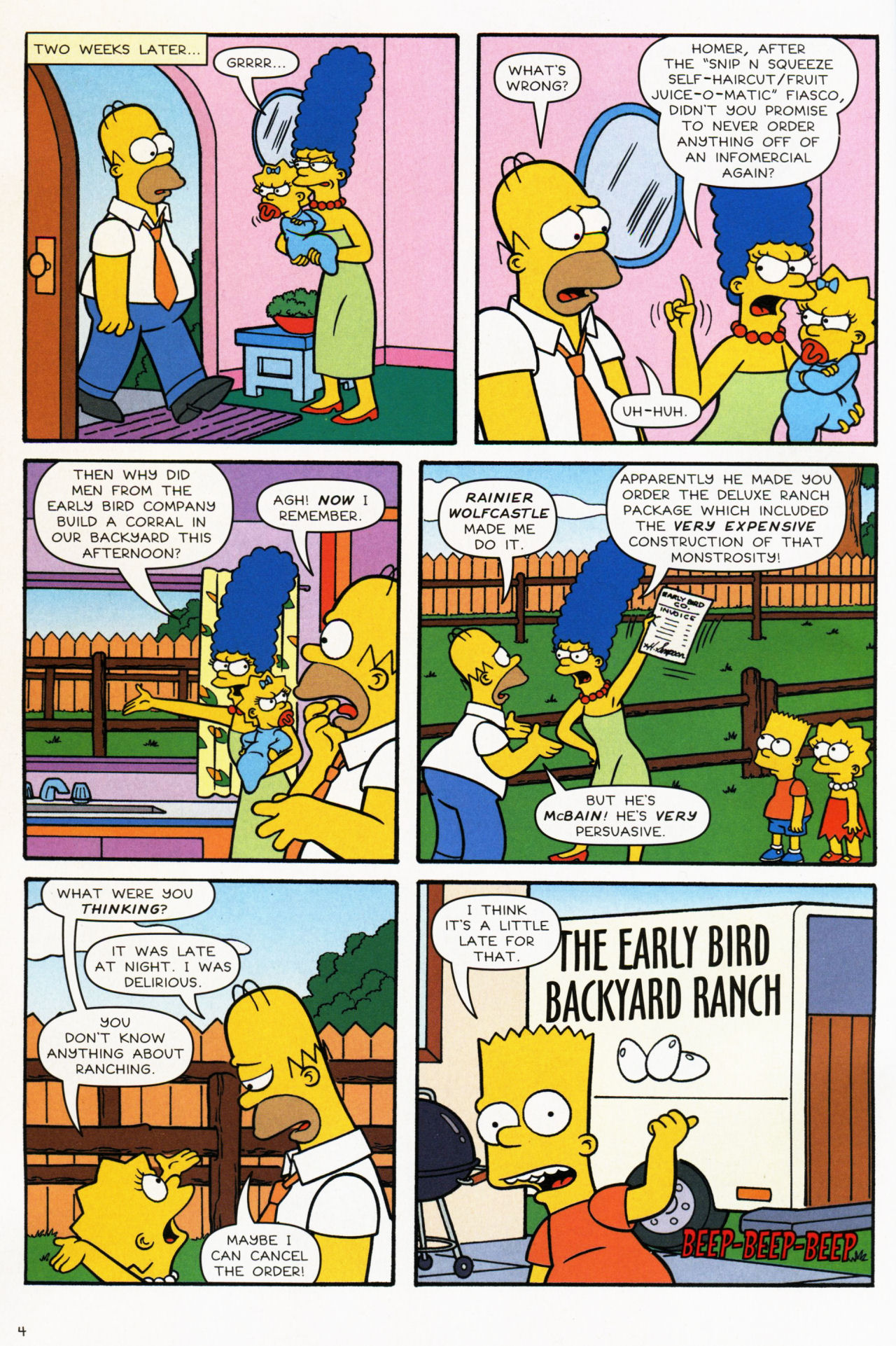Read online Simpsons Comics comic -  Issue #139 - 5