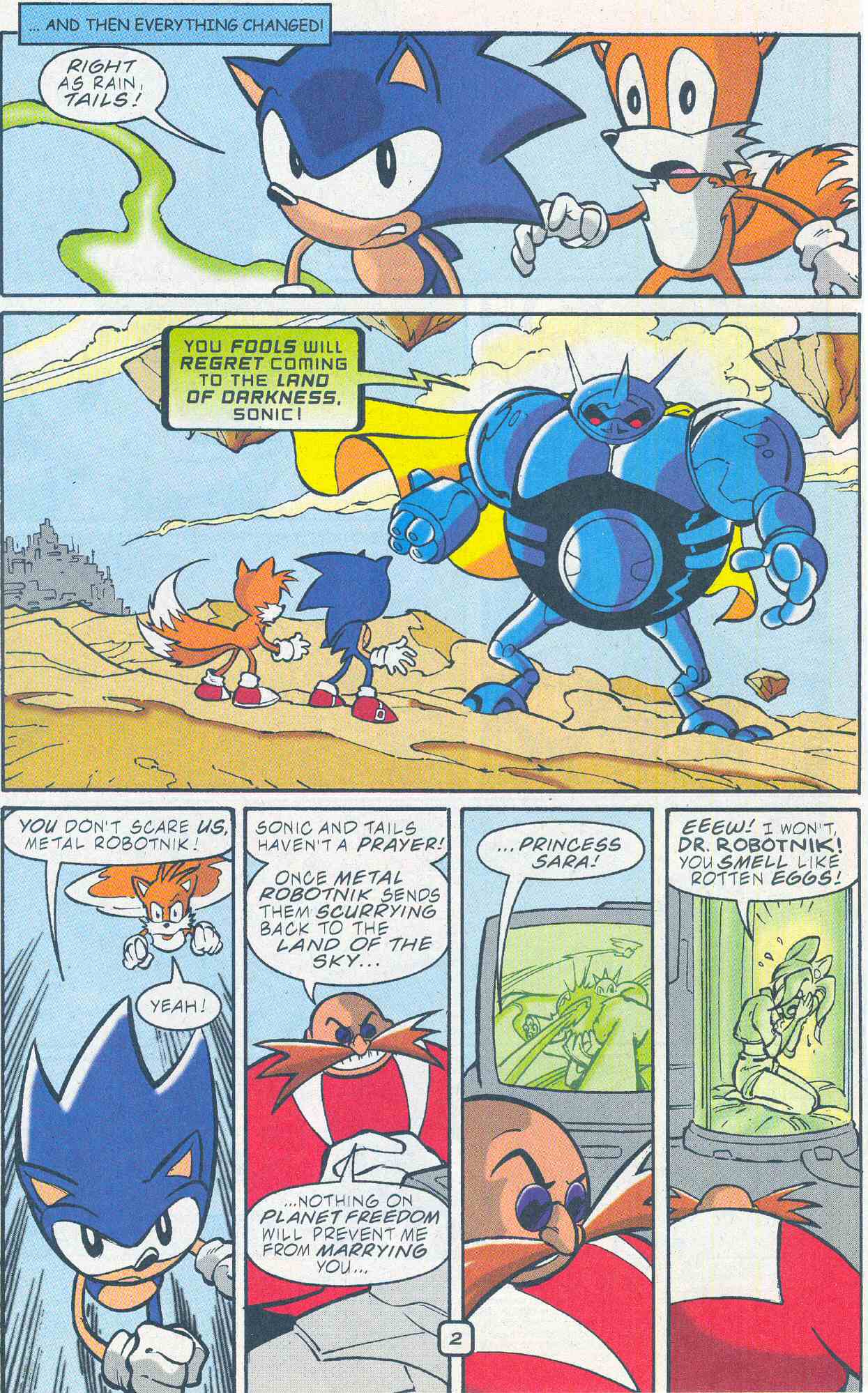 Read online Sonic The Hedgehog comic -  Issue #101 - 3