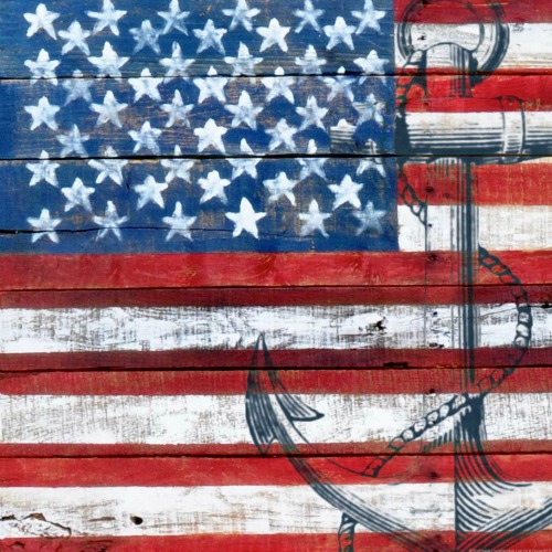 Americana USA Flag Decor with a Nautical & Coastal Theme - Coastal
