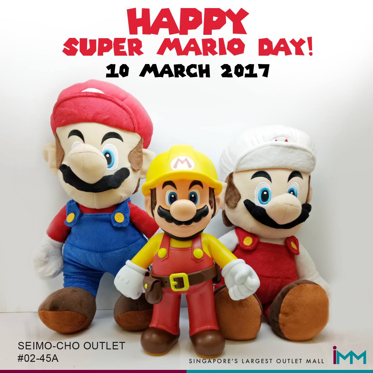 Super Mario Singapore SeimonCho, Your gateway to character and anime