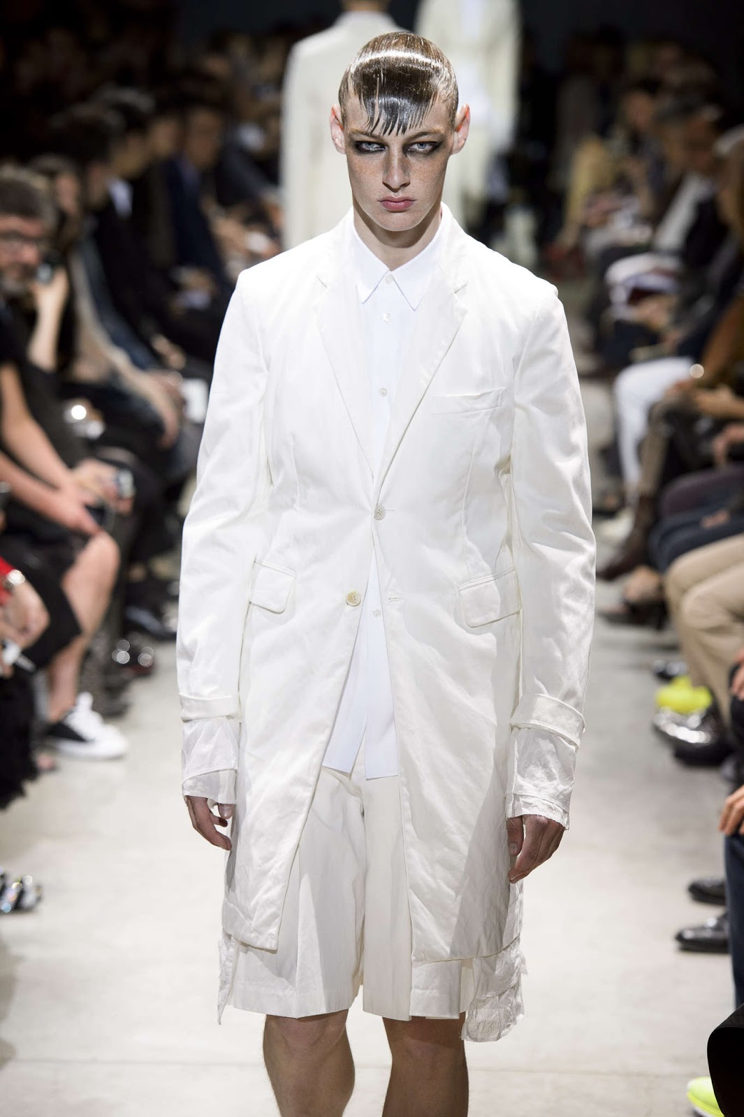 Male Model Otaku: Roberto Sipos: Spring/Summer 2014 【Milan~Paris】